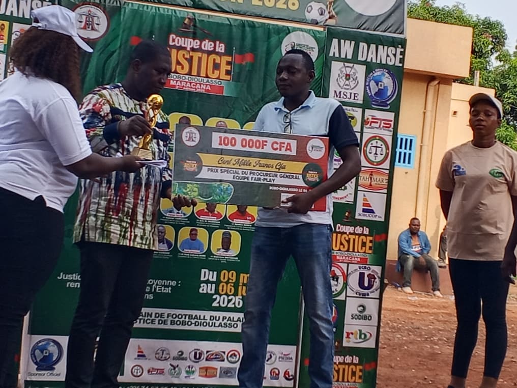 3ème édition de la Coupe de la Justice de Bobo-Dioulasso : les Dozos sacrés champions 4c16987b e411 4d51 86a1 533bafa9f297
