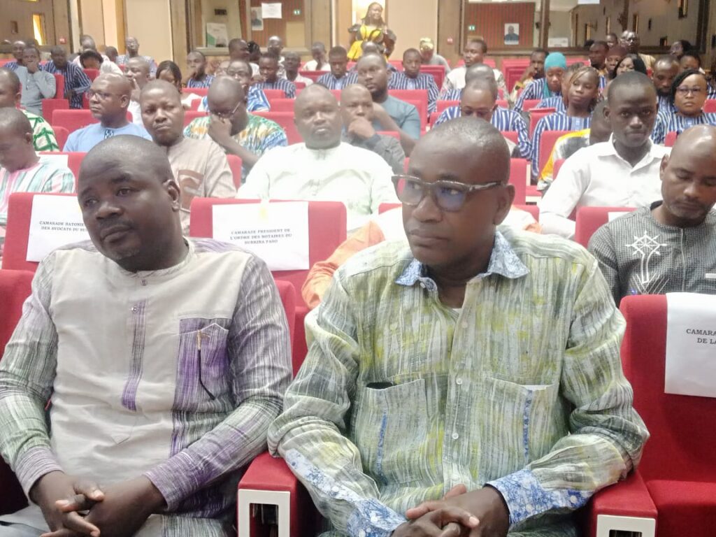14e Conférence annuelle des greffiers : Les acteurs du greffe mobilisés pour améliorer le recouvrement des recettes whatsapp image 2026 07 14 at 18.35.40