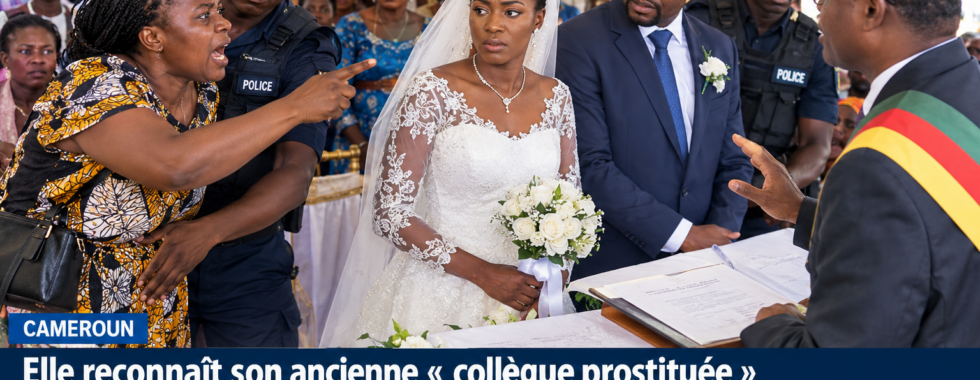 Cameroun : Elle reconnaît son ancienne « collègue prostituée » qui se marie à son frère et tente de faire annuler la cérémonie file 00000000252081f4874ba64f639e5dc0